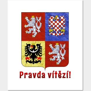 Czech coat of arms Posters and Art